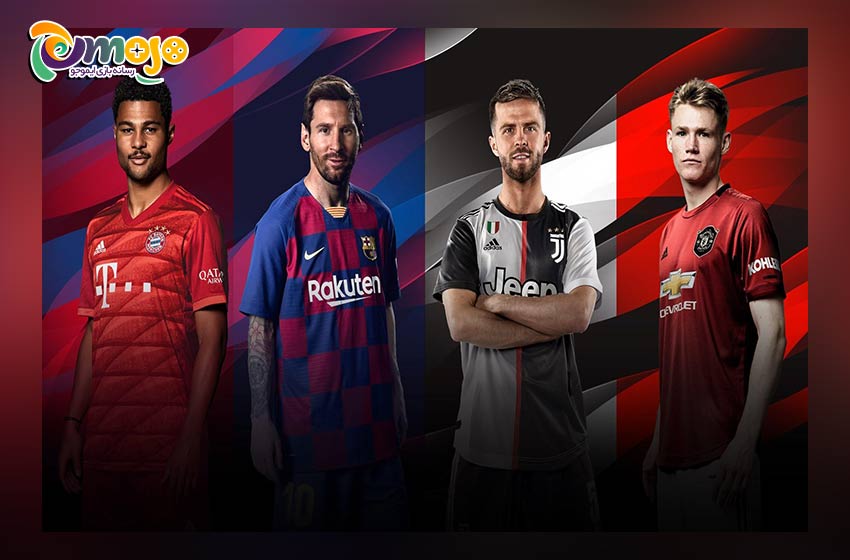 گرافیک بازی PES 2020
