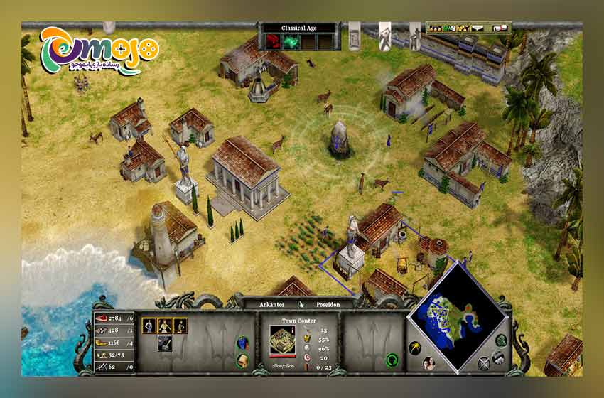معایب بازی Age of Mythology