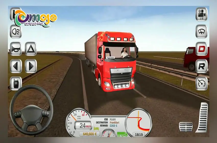 مزایای بازی Euro Truck Driver