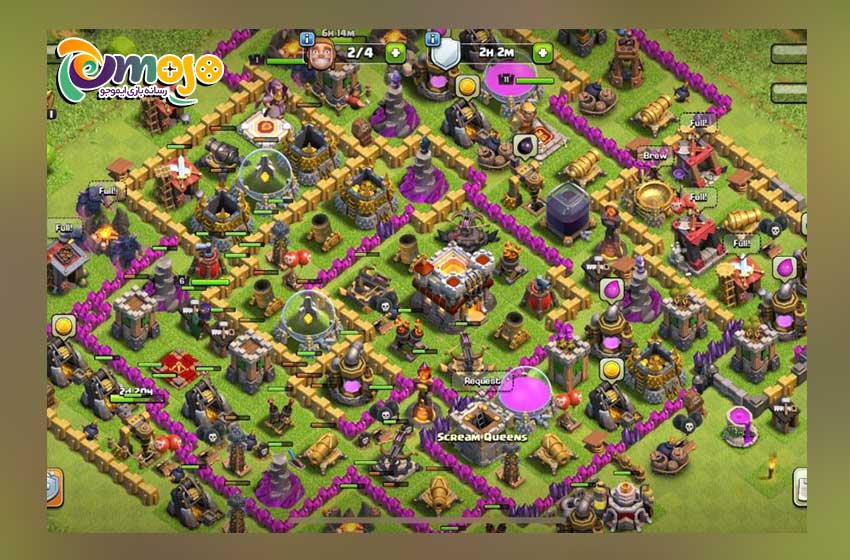 منابع موجود در بازی Clash Of Clans و راههای ساخت آنها