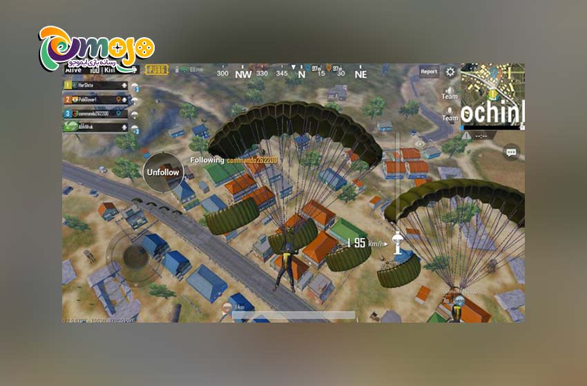 بهترین مکان های M416 در پابجی موبایل روی نقشه Pochinki :Erangle