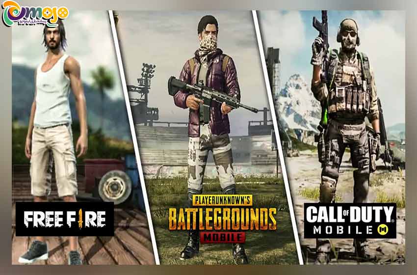 مقدار مصرف دیتا PUBG Mobile، گارنا فری فایر و کالاف دیوتی