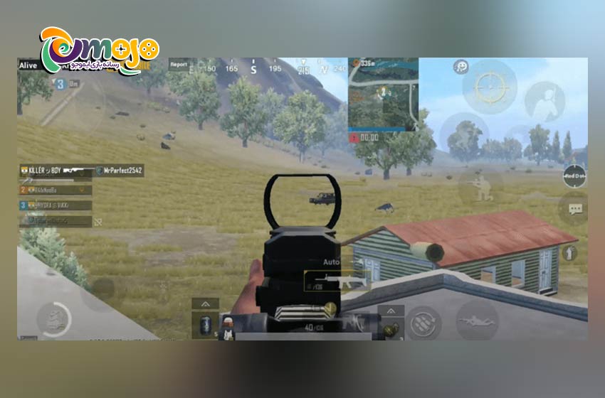 روش اول کشتن دشمن ها در وسیله های نقلیه در حال حرکت PUBG Mobile