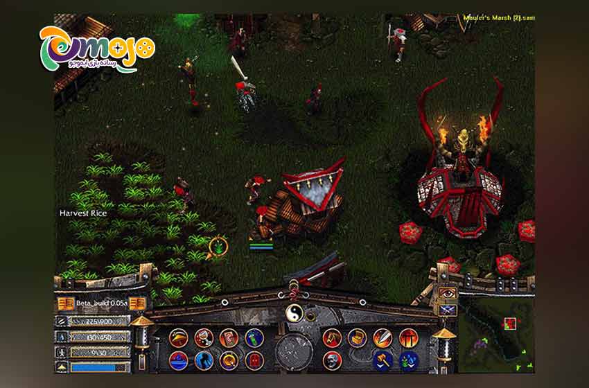 نقطه شروع بازی Battle Realms
