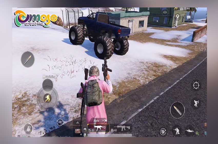 موارد استفاده از ماشین Monster Truck در پابجی موبایل
