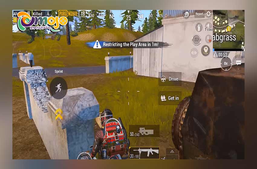سلاح SMG P90 پابجی موبایل