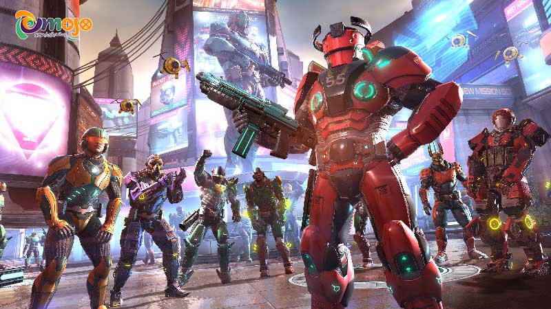 گیم پلی بازی Shadowgun Legends