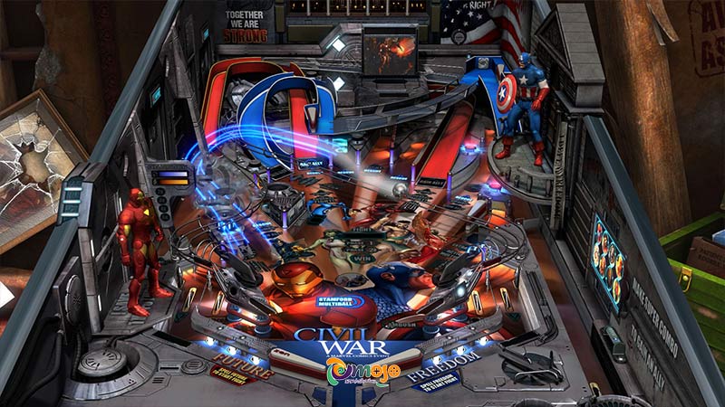 بازی Marvel Pinball