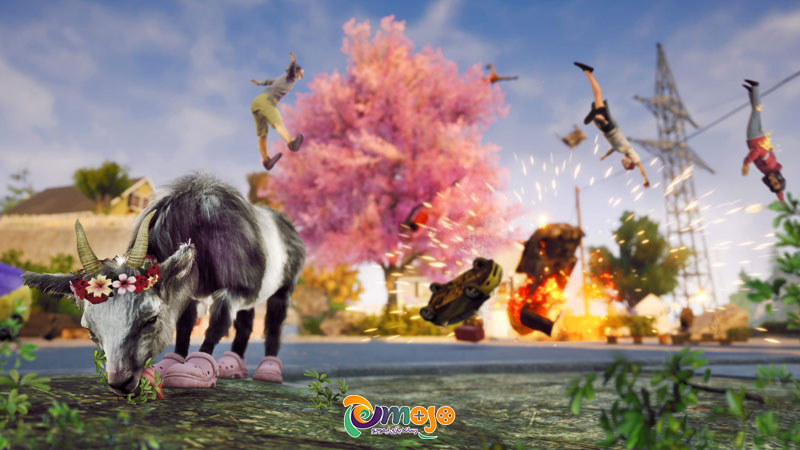 شخصیت های بازی Goat Simulator 3