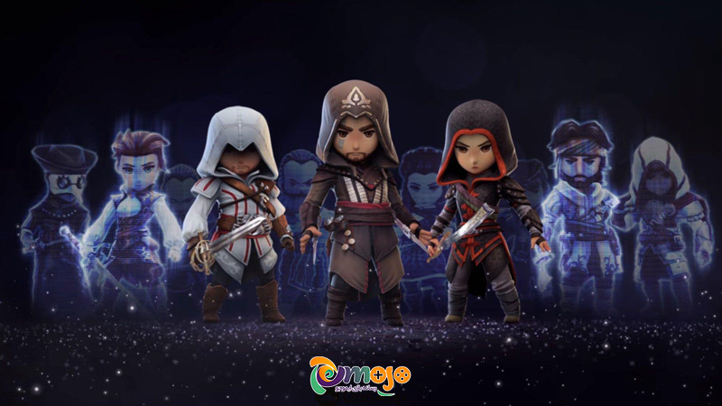 مبارزان کارتونی جذاب بازی Assassin's Creed
