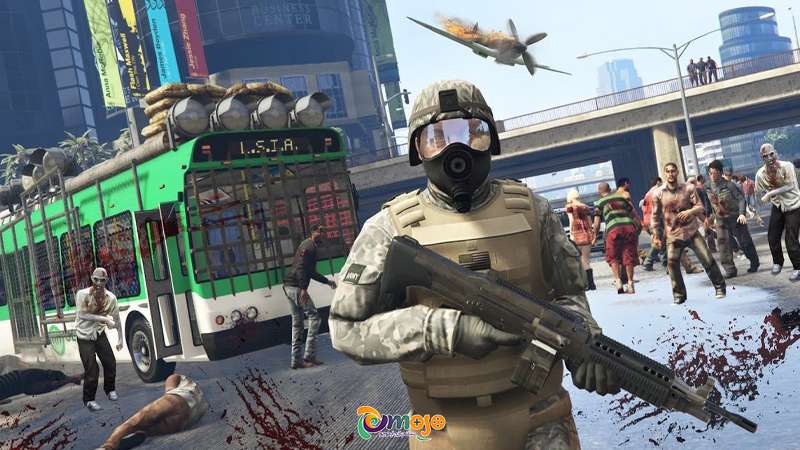 مود گرافیکی Grand Theft Zombies