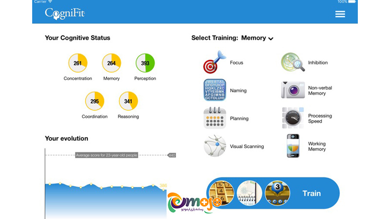 بازی CogniFit Brain Fitness