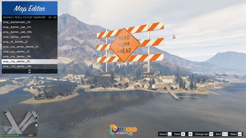 مود گرافیکی Map Editor