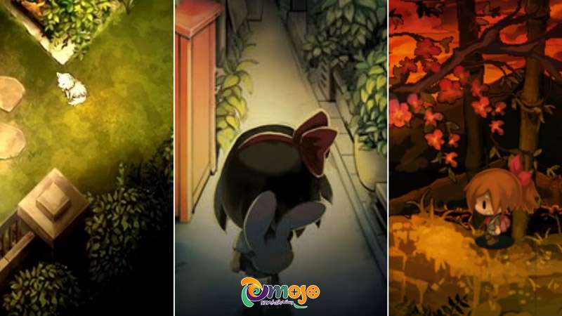 شخصیت‌های بازی Yomawari: Lost in the Dark