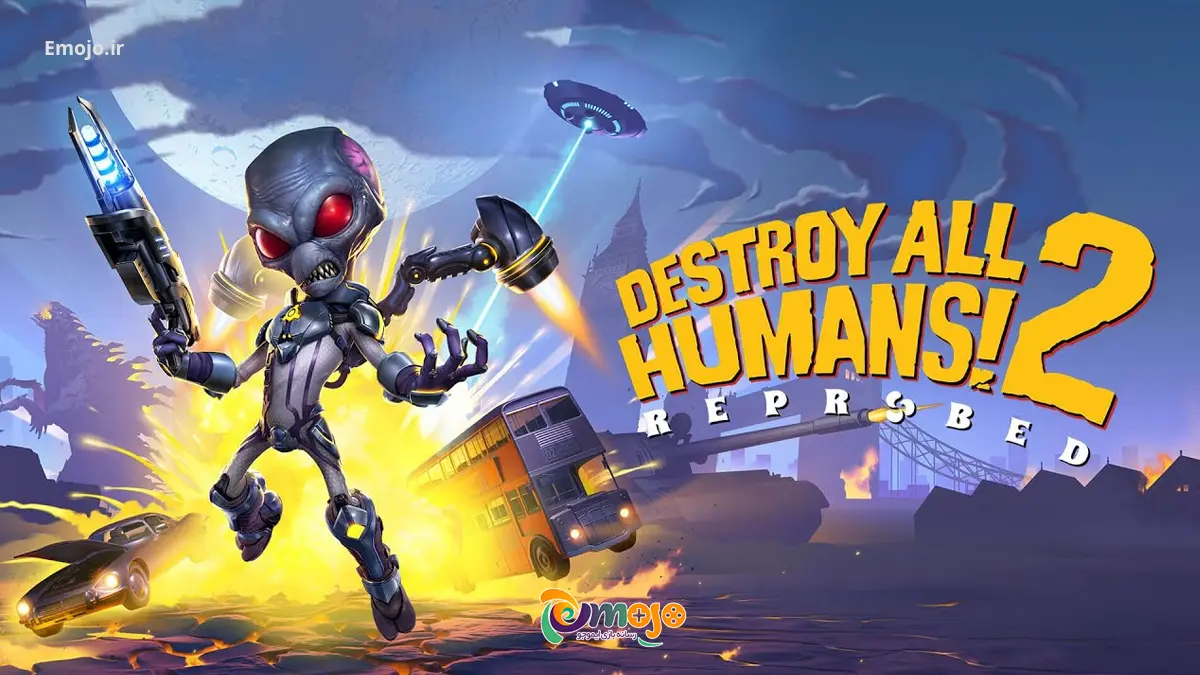 بازی شهر تخریب شده Destroy All Humans! 2