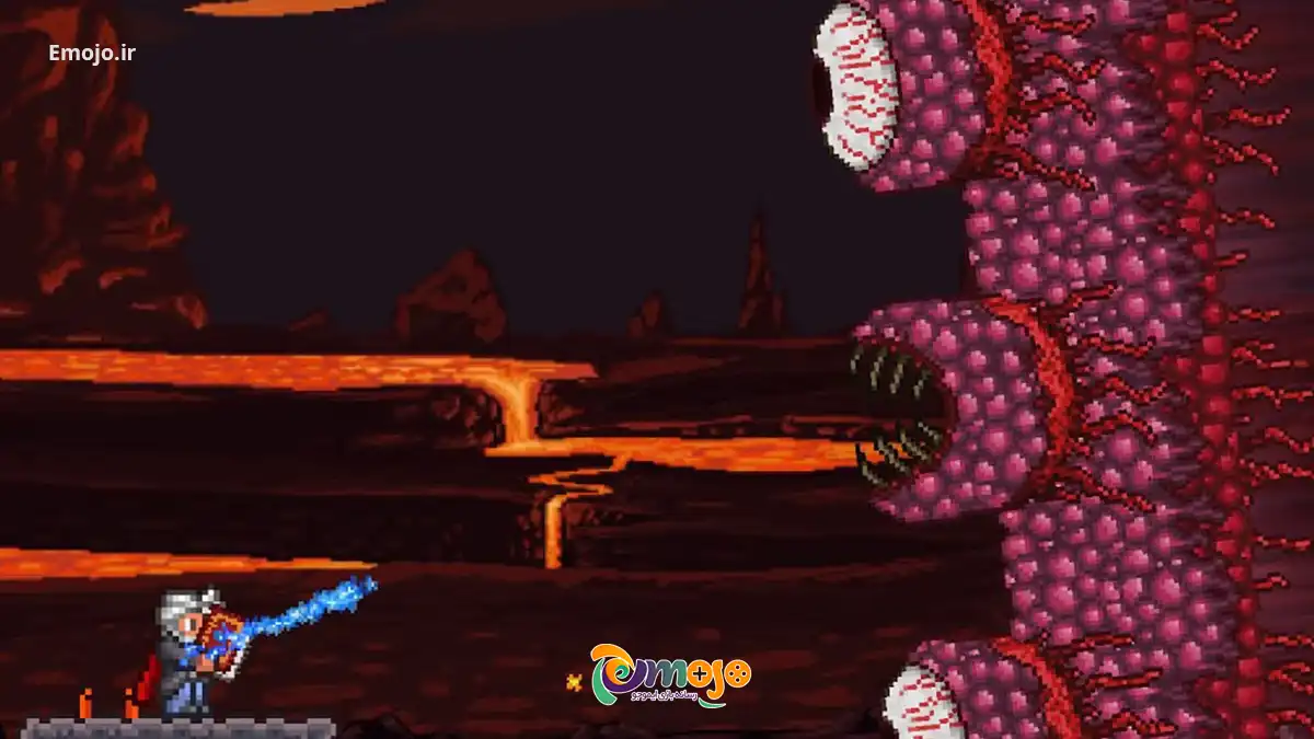 باس بازی تراریا Wall of Flesh قدرتمند