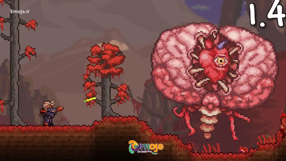 باس بازی تراریا Brain of Cthulhu (فقط در Crimson)