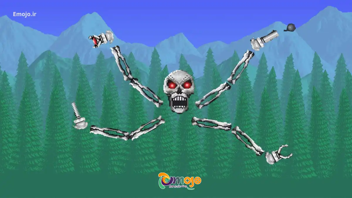 باس بازی تراریا Skeletron Prime
