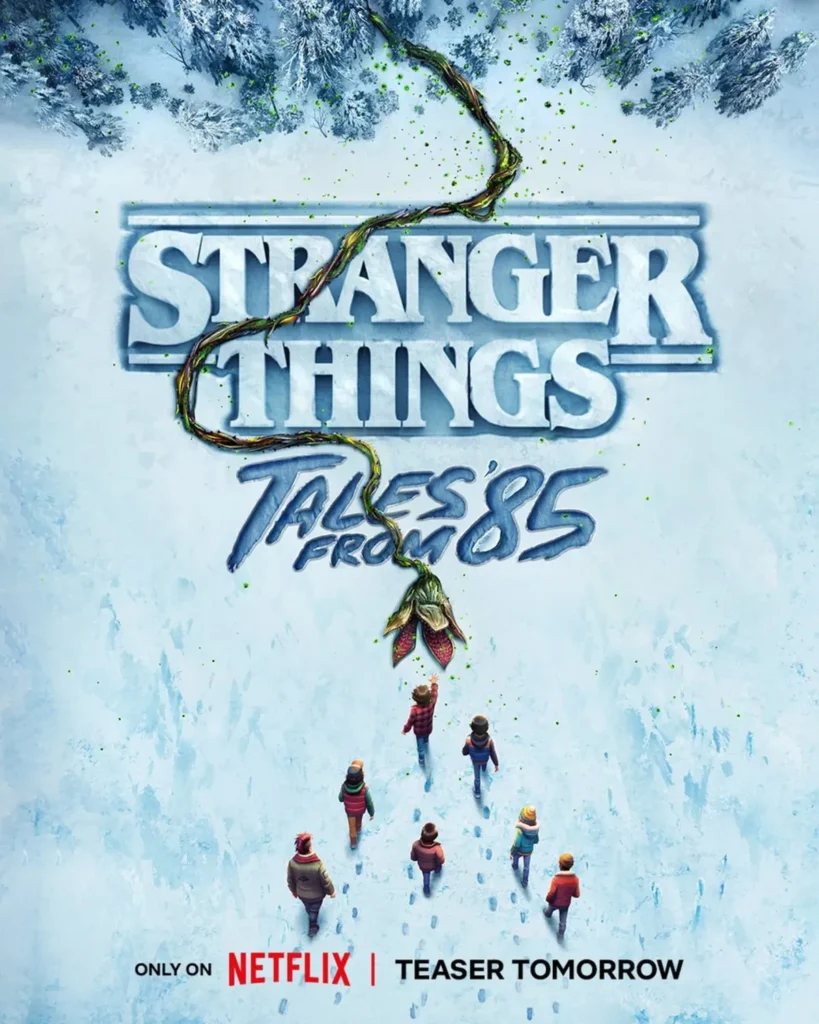 پوستر انیمیشن Stranger Things